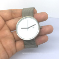 New Style Stainless Steel Watch with Mesh Band Bg490